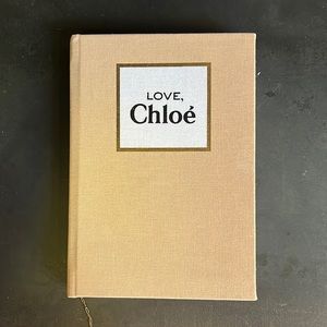 Love, Chloe blank notebook chain bookmark